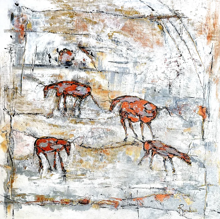 Empreintes du Temps, œuvre de Ghislaine Riendeau.